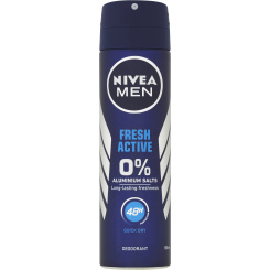 Nivea Men Fresh Active antiperspirant bez hliníku, 150 ml