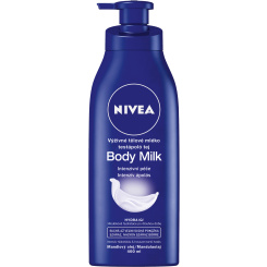 Nivea Body Milk výživné tělové mléko s pumpičkou, 400 ml